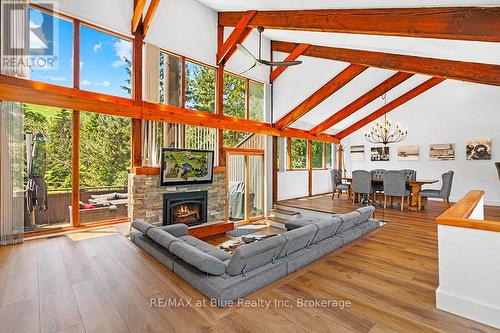 106 Ann Heggtveit Drive, Blue Mountains (Blue Mountain Resort Area), ON - Indoor With Fireplace