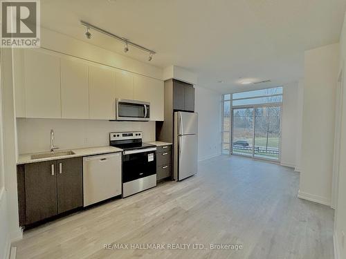 108 - 1010 Dundas Street E, Whitby, ON - Indoor Photo Showing Kitchen With Stainless Steel Kitchen