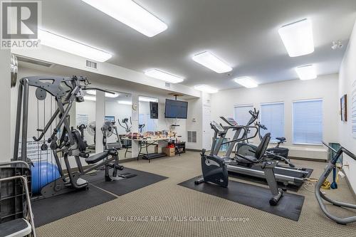 403 - 1499 Nottinghill Gate, Oakville, ON - Indoor Photo Showing Gym Room