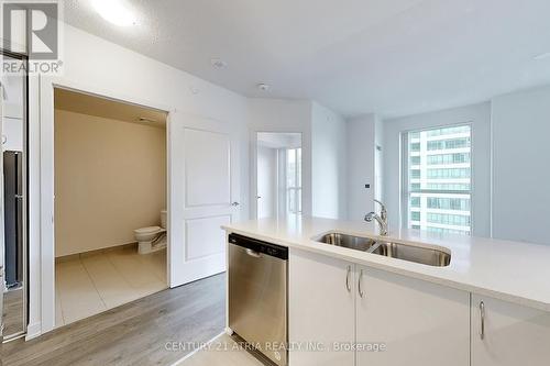 1806 - 4955 Yonge Street, Toronto, ON - Indoor Photo Showing Kitchen With Double Sink