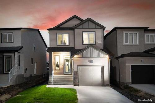 40 Saddle Creek Cove, Winnipeg, MB - Outdoor With Facade