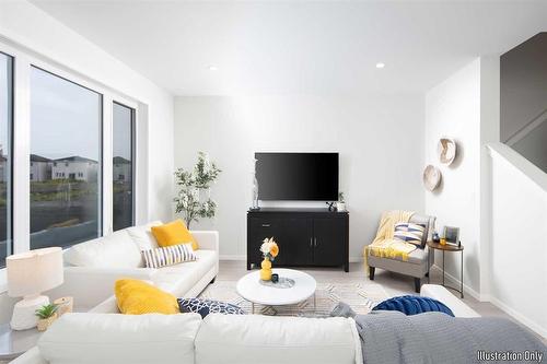 40 Saddle Creek Cove, Winnipeg, MB - Indoor Photo Showing Living Room