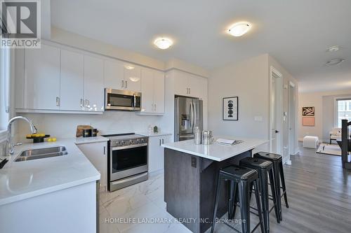 137 Stork Street, Oakville, ON - Indoor Photo Showing Kitchen With Double Sink