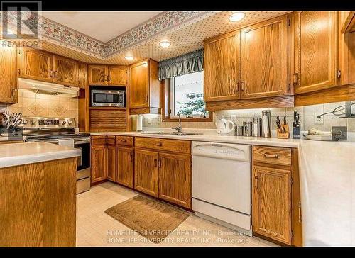 15216 Dixie Road, Caledon, ON - Indoor Photo Showing Kitchen With Double Sink