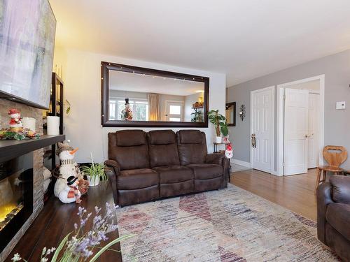 Living room - 283  - 287 24E Avenue, L'Île-Perrot, QC - Indoor Photo Showing Living Room With Fireplace