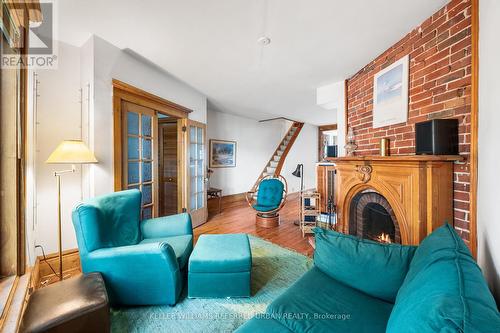 123 Gore Vale Avenue, Toronto, ON - Indoor With Fireplace