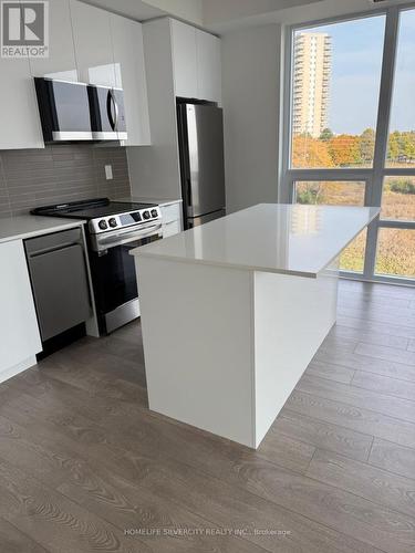 #1203 - 225 Malta Avenue E, Brampton, ON - Indoor Photo Showing Kitchen With Stainless Steel Kitchen