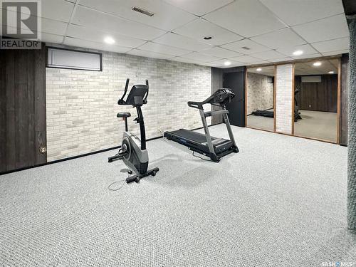 120 Hayes Drive, Swift Current, SK - Indoor Photo Showing Gym Room