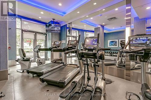 808 - 3500 Lakeshore Road W, Oakville, ON - Indoor Photo Showing Gym Room