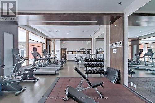 810 - 325 South Park Road, Markham, ON - Indoor Photo Showing Gym Room