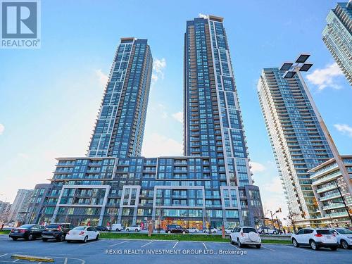 3808 - 510 Curran Place, Mississauga, ON - Outdoor With Facade