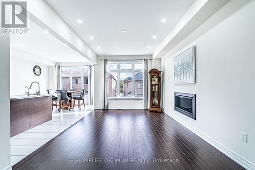 24 Richard Boyd Drive, East Gwillimbury, ON - Indoor Photo Showing Living Room With Fireplace