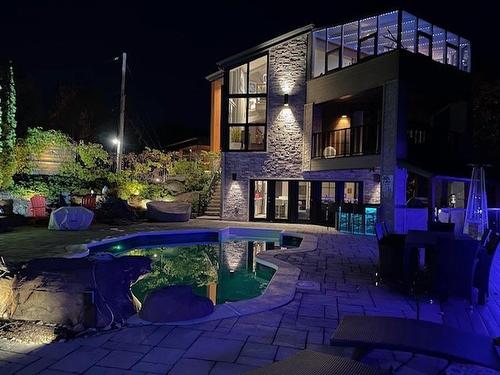 Overall view - 1000 Rue Des Tournesols, Sainte-Adèle, QC - Outdoor With In Ground Pool