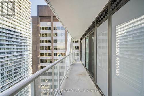 2412 - 230 Simcoe Street, Toronto, ON - Outdoor With Balcony With Exterior