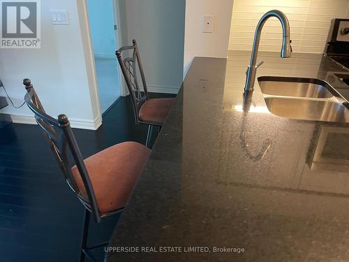 3807 - 19 Grand Trunk Crescent, Toronto, ON - Indoor Photo Showing Kitchen With Double Sink