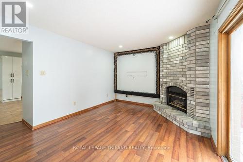 156 Golfview Road, London, ON - Indoor With Fireplace