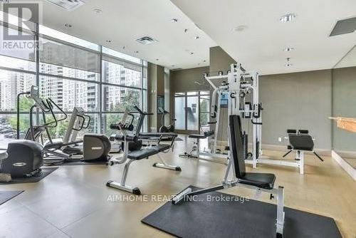 3001 - 33 Empress Avenue, Toronto, ON - Indoor Photo Showing Gym Room