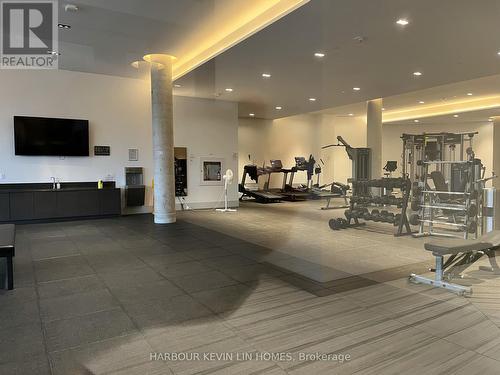 1611 - 8 Water Walk Drive, Markham, ON - Indoor Photo Showing Gym Room