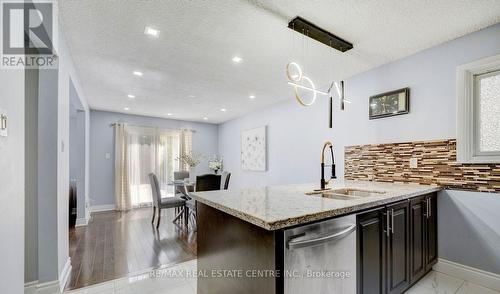 12 Charing Drive, Mississauga, ON - Indoor Photo Showing Kitchen With Double Sink