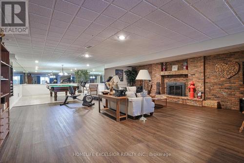 12 Bristol Sands Crescent, Uxbridge, ON - Indoor With Fireplace