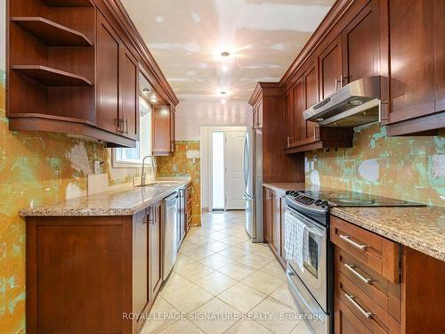 23 Gardentree St, Toronto, ON - Indoor Photo Showing Kitchen With Upgraded Kitchen