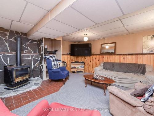 108 Boyne Cres, New Tecumseth, ON - Indoor Photo Showing Other Room With Fireplace