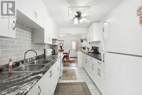 1196 Curry, Windsor, ON - Indoor Photo Showing Kitchen With Double Sink