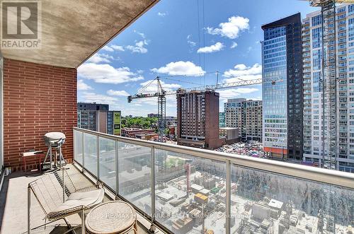 1004 - 179 George Street, Ottawa, ON - Outdoor With Balcony