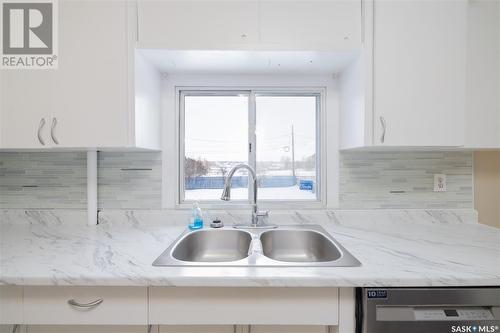 1617 19Th Street W, Saskatoon, SK - Indoor Photo Showing Kitchen With Double Sink