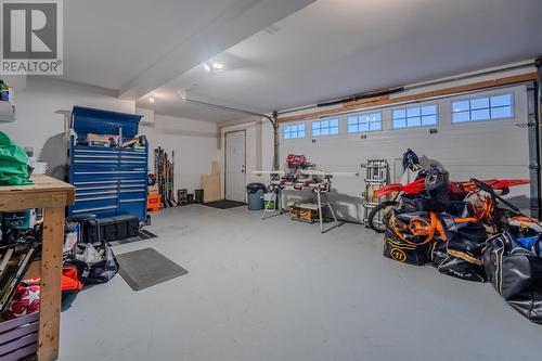 22 Micnoel Place, Pouch Cove, NL - Indoor Photo Showing Garage