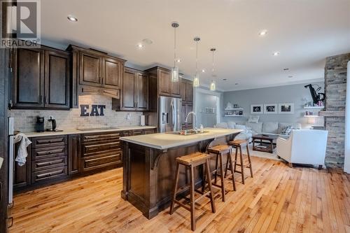 22 Micnoel Place, Pouch Cove, NL - Indoor Photo Showing Kitchen With Stainless Steel Kitchen With Upgraded Kitchen