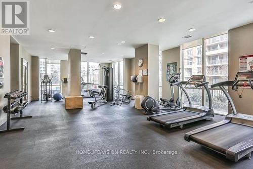 1803 - 30 Harrison Garden Boulevard, Toronto, ON - Indoor Photo Showing Gym Room