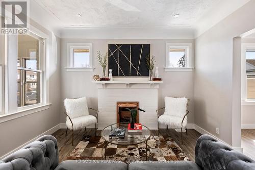 1 - 2207 Turner Road, Windsor, ON - Indoor Photo Showing Living Room With Fireplace