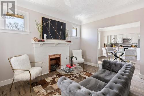 1 - 2207 Turner Road, Windsor, ON - Indoor Photo Showing Living Room With Fireplace