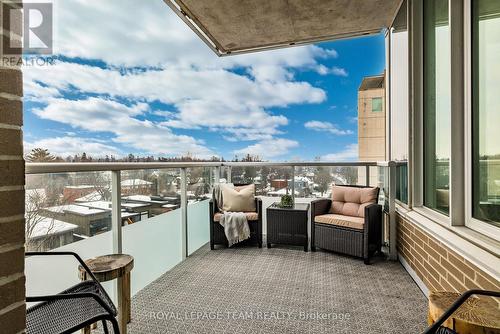 501 - 575 Byron Avenue, Ottawa, ON - Outdoor With Balcony With Exterior