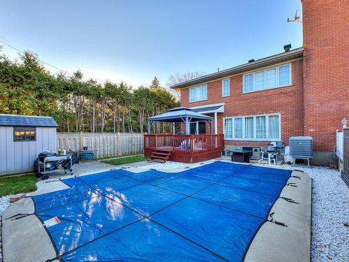 Garden - 476 Av. Ellerton, Mont-Royal, QC - Outdoor With In Ground Pool With Deck Patio Veranda