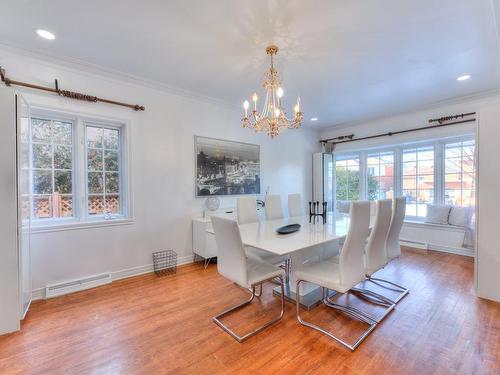 Dining room - 476 Av. Ellerton, Mont-Royal, QC - Indoor Photo Showing Dining Room