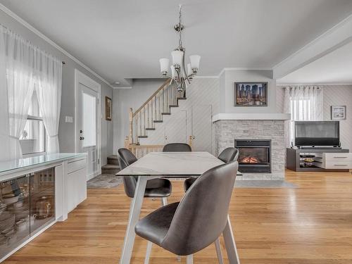 Overall view - 6039 Av. Royale, L'Ange-Gardien, QC - Indoor With Fireplace