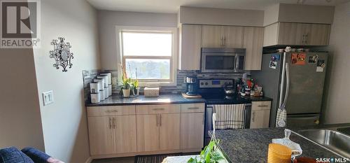 2302 5500 Mitchinson Way, Regina, SK - Indoor Photo Showing Kitchen