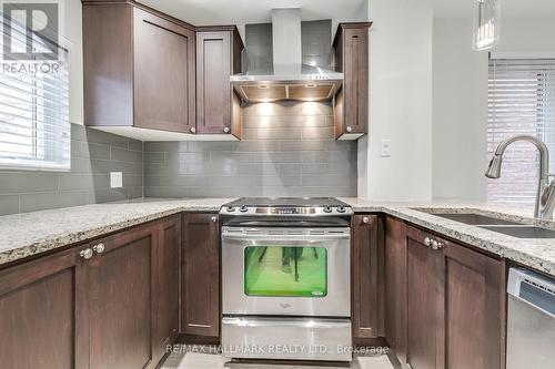 #2 - 14 Rosemount Avenue, Toronto, ON - Indoor Photo Showing Kitchen With Stainless Steel Kitchen With Double Sink With Upgraded Kitchen