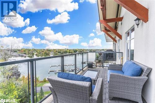 80 Orchard Point Road Unit# 604, Orillia, ON - Outdoor With Balcony With View