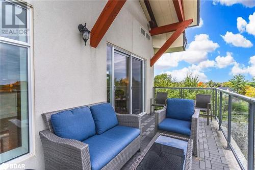 80 Orchard Point Road Unit# 604, Orillia, ON - Outdoor With Balcony With Exterior