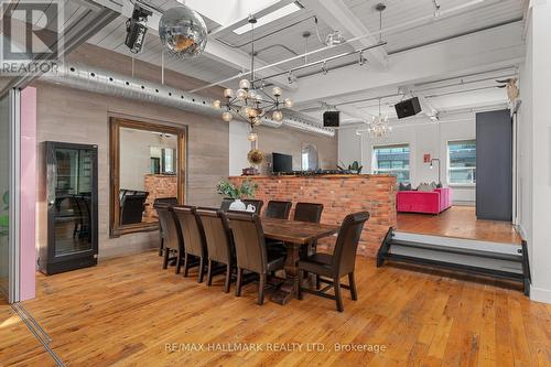 203 - 326 Carlaw Avenue, Toronto, ON - Indoor Photo Showing Dining Room