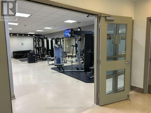 1507 - 75 South Town Centre Boulevard, Markham, ON - Indoor Photo Showing Gym Room