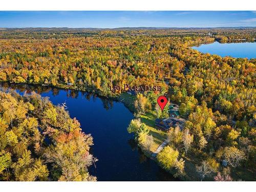 Aerial photo - 139 Av. Paradise, Mansfield-Et-Pontefract, QC - Outdoor With Body Of Water With View