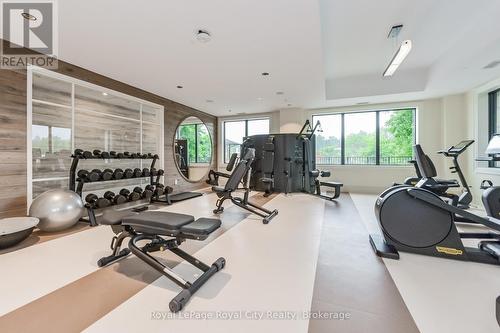 217 - 6523 Wellington 7 Road, Centre Wellington (Elora/Salem), ON - Indoor Photo Showing Gym Room