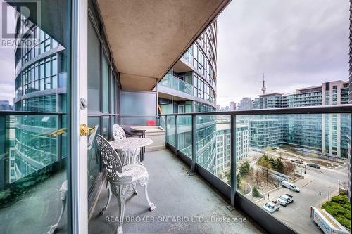 1005 - 231 Fort York Boulevard, Toronto, ON - Outdoor With Balcony