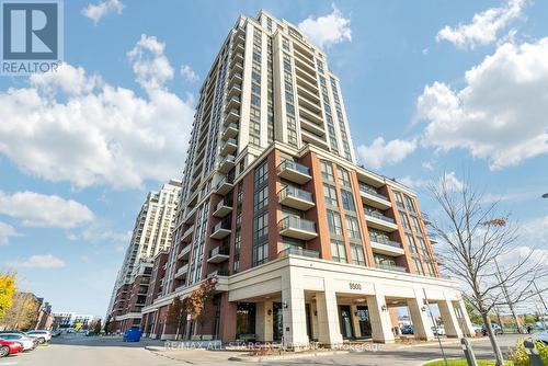 1603 - 9500 Markham Road, Markham, ON - Outdoor With Balcony With Facade