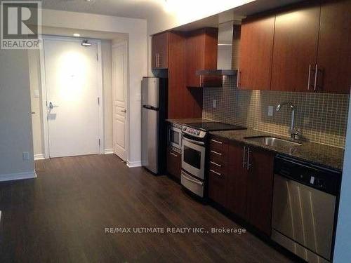 705 - 352 Front Street W, Toronto, ON - Indoor Photo Showing Kitchen With Stainless Steel Kitchen