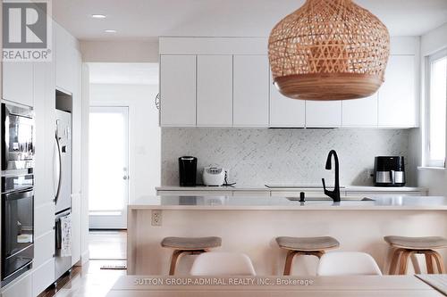 69 Wiley Avenue, Toronto, ON - Indoor Photo Showing Kitchen With Upgraded Kitchen